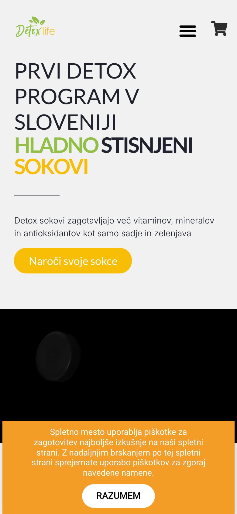 Posnetek zaslona: DetoxLife, Telefon