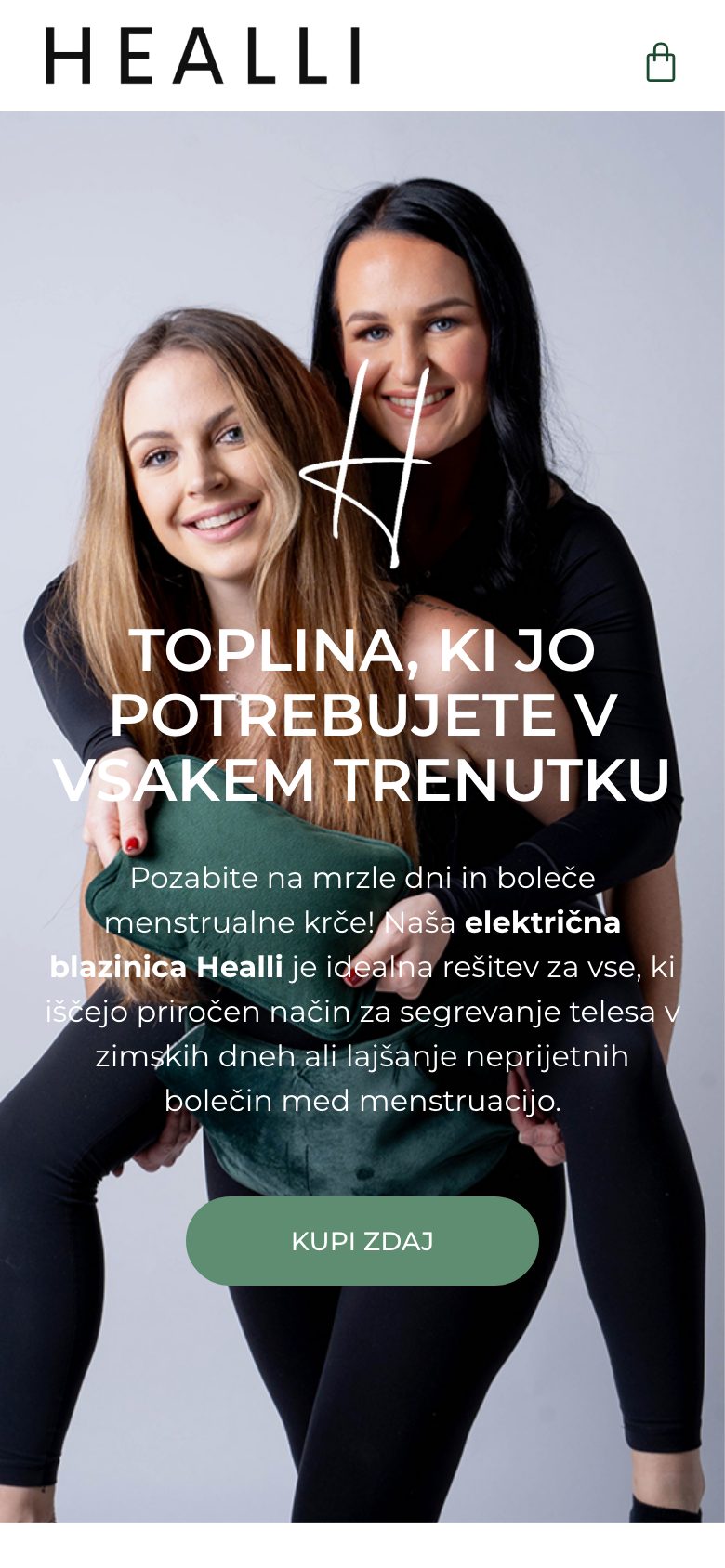 Posnetek zaslona: Healli, Telefon